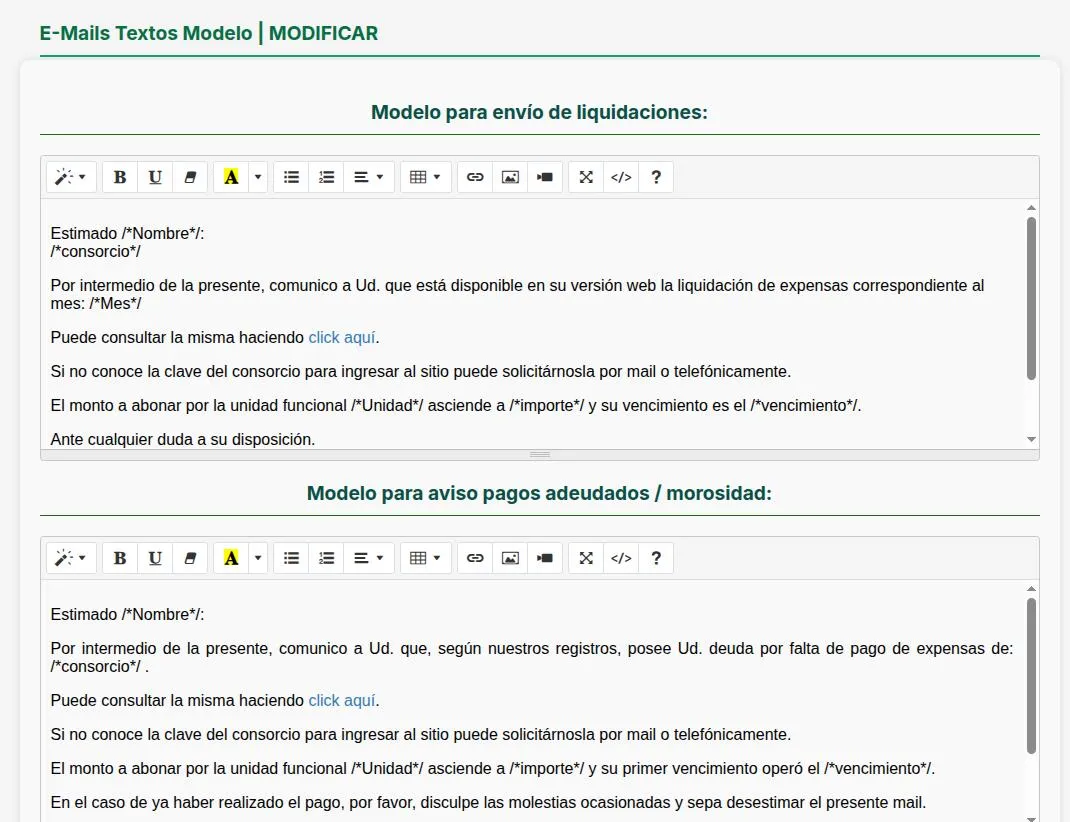 Software para administrar consorcios - Portal del propietario